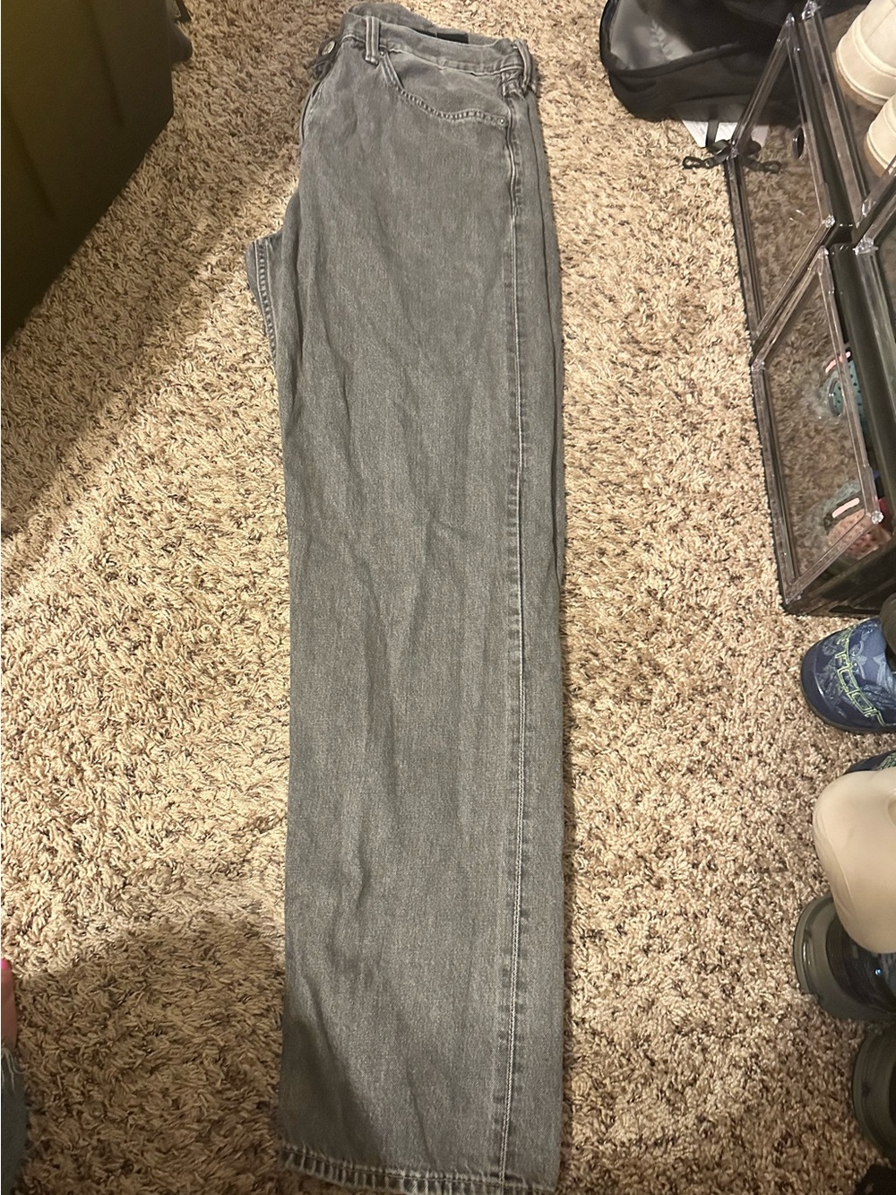 H&M Men's Straight Leg Gray Jeans